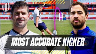 Morné Steyn v Danny Cipriani  Worlds Most Accurate Rugby Kick  Ultimate Rugby Challenge [upl. by Jody]