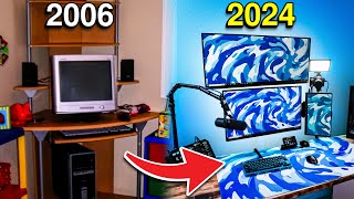 The Evolution of My Gaming Setup 20062024 [upl. by Son769]