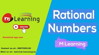 Rational Numbers 03 For Class 8th [upl. by Littlejohn]