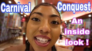 Carnival Conquest Cruise Vlog  Bahamas  Family Vacation Part 1 [upl. by Naujad]