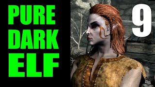 Skyrim PURE DARK ELF Challenge Run Walkthrough Part 9 Smith n Slash 1 [upl. by Hurless309]