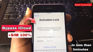 iCloud Bypass WindowsMac with SimSignal iOS 1761167101583 iPads amp iPhone 6S7788X [upl. by Allisan]