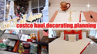 NEW GET IT ALL DONE HEALTHY COSTCO HAUL DECORATIVE PLANNING amp CHRISTMAS DECOR TIFFANI BEASTON [upl. by Digirb]