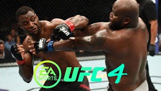 Francis Ngannou vs Derrick Lewis  UFC 226  UFC 4 [upl. by Nolat]