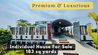 183 sq yards Individual house for sale  Beautiful Guest House investment property viral [upl. by Wisnicki]