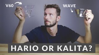 Hario V60 vs Kalita Wave My thoughts [upl. by Eiramanna]