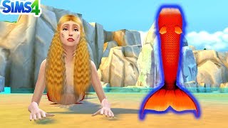 Splash Mermaid Tail  The Sims 4 Mermaid CC [upl. by Walther]