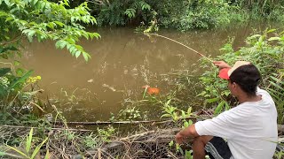 Nggak sembarang orang bisa mancing ikan ini haya mereka yang punya sekil di atas rata rata [upl. by Keelia]