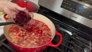 Delicious Borscht Recipe Easy and Flavorful [upl. by Hutt]