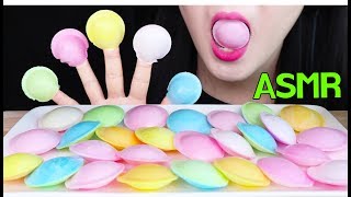 ASMR UFO CANDY 우주캔디 우주사탕 먹방 EATING SOUNDS NO TALKING MUKBANG [upl. by Angelis]