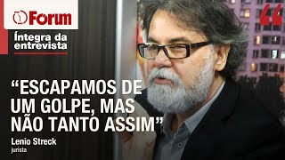 Lenio Streck quotBolsonaro e os indiciados devem ser presos tentaram dar um golpe com mortequot [upl. by Jeane]