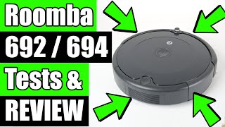 Roomba 692  694 Robot Vacuum REVIEW [upl. by Drofnats]