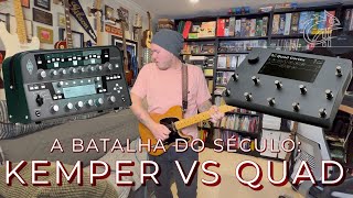 KEMPER vs QUAD CORTEX – E UM ANDY BÊBADO [upl. by Buttaro]