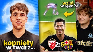 to był naprawdę DZIWNY KARNY Cubarsi ZALAŁ SIĘ KRWlĄ Lewandowski z DUBLETEM I 99 golem w LM [upl. by Kristoforo]