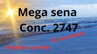 Mega sena conc2747 [upl. by Anisirhc]