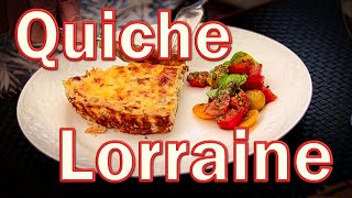 Quiche Lorraine paj med fläsk ost och äggstanning [upl. by Jordon]