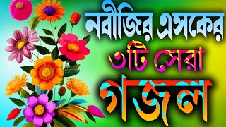 নবীজির এসকের সেরা ৩টি ইছলামিক গজল  Islamic top three Gojal  Ghazaltv25  Gojal Ghazalgojol [upl. by Larret25]