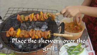 BBQ Chefs Original Mishkaki Recipe amp DIY Barbecue Setup [upl. by Wobniar]