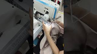 Sewing machine Garments factory clothing sewing machine garments factory shorts sewinghacks [upl. by Nayve169]