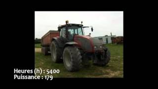 Tracteur agricole Valtra T171 Hitech [upl. by Nollat964]