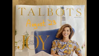 TALBOTS AUGUST 2023 CATALOG FLIPTHROUGH  WOMENS SIZES 024 [upl. by Ri746]