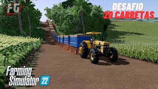 Coloquei o Valmet 148 4x4 no puxe de 300000 de trigo nas Caretinhas  Farming Simulator 22 [upl. by Ahsurej930]