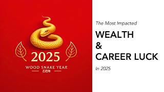 2025 Zodiac Predictions  Wealth amp Career Luck [upl. by Aguste708]