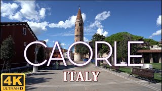 Caorle Italy  Walking Tour 4K UHD [upl. by Haramat221]