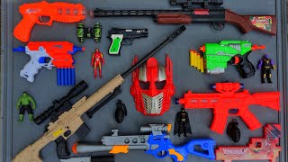 Tembak tembakan Shotgun Assault Rifle AK47 Awm Sniper Blaster gun Soft Bullet gun Mp50 11 [upl. by Aseeral973]