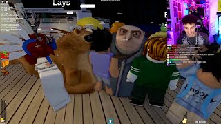 PLAYING ROBLOX GAMES WITH VIEWERS  RANKING THEM [upl. by Yrogreg]