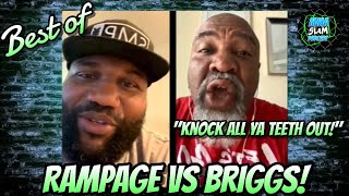 🔥🥊 Best of Rampage Jackson Vs Shannon Briggs Roasting amp Trash Talking MMA Vs Boxing 🥊🔥 [upl. by Llezo]