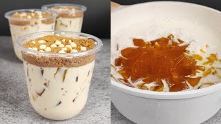 Creamy Mango Sagot Gulaman Recipe  Mango Tapioca Jelly Salad Pangnegosyo [upl. by Aurilia]