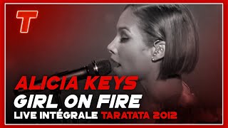 Alicia Keys quotGirl On Firequot Live TV Taratata [upl. by Aniteb]