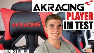 AKRacing Player Test  Unboxing Aufbau amp Review gamingstuhlde [upl. by Ysabel]