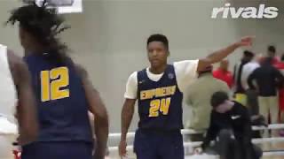 Class of 2021 Point Guard Daeshun Ruffin Highlights EYBL Session 2 [upl. by Selyn736]