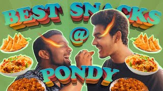 😍Exploring Pondicherry Street FOOD💯  VJ Dhanush  Fun Food Vlog pondyfood funny [upl. by Florry645]