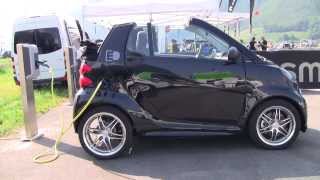 smart fortwo electric drive Modelo 2013 Viaje por Lucerna Suiza [upl. by Ader524]