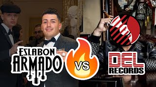 Eslabón Armado vs Del Records [upl. by Newol609]