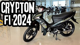 YAMAHA CRYPTON FI🍀Modelo 2024 una moto CÓMODA y LIVIANA🎊 [upl. by Ordnasil]