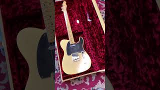 Fender Custom Shop Limited Edition 70th Anniversary Broadcaster Telecaster Relic Nocaster Blonde [upl. by Nirihs]