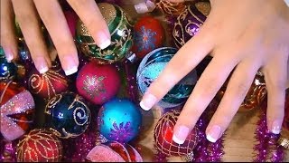 Binaural 3D ASMR Holiday Decor and Christmas Ornaments For Your Relaxation And Listening Pleasure [upl. by Bernie486]