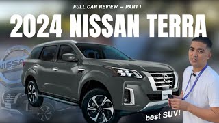 NISSAN TERRA VE 4x2 AT 2024  Full Exterior Review Part 1 [upl. by Pattie]