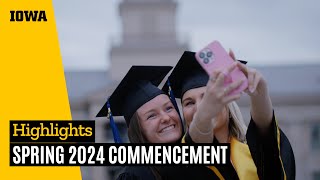 Spring 2024 Commencement Highlights [upl. by Arbmik369]