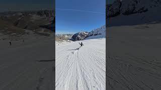 Pitztaler Gletscher Snowboard Carving snow snowboarding pitztal [upl. by Schug]