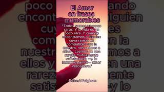 El Amor en aforismos memorables 33 [upl. by Anhej]