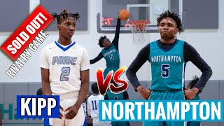 SOLD OUT RIVALRY GAME 🔥 NORTHAMPTON VS KIPP PRIDE JIYOUN WILLIAMS CATCHES A NASTY BODY [upl. by Mixie]