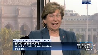 VIRAL Randi Weingarten Gets MASSACRED By CSPAN Caller [upl. by Chak]