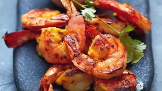 Recette  Gambas marinées à la thaï [upl. by Pepita]