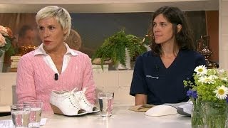 Så mår dina fötter av höga klackar  Nyhetsmorgon TV4 [upl. by Ettenauq276]