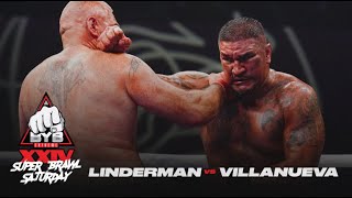 BYB 24 Heavyweight Bare Knuckle Championship Fight DJ Linderman vs Ike Villanueva [upl. by Angelina223]